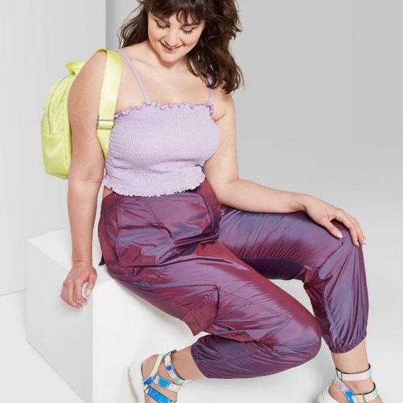 NWOT Wild Fable Purple Plus Pants SZ XL - Picture 7 of 7